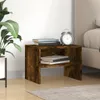 vidaXL Comodino in rovere affumicato 40x30x30 cm in Anteprima dell’immagine prodotto 12