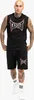 Herren ärmelloses T-Shirt & Shorts Set normale Passform Produktbild-Vorschau 1