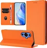 Litchi Leder Handyhülle für Huawei nova 12s Wallet Produktbild-Vorschau 3