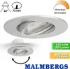 MD-880 LED Einbauspot silber dimmbar schwenkbar 4,5W 85mm Produktbild-Vorschau 4