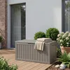 Outdoor-Aufbewahrungsbox 'Vades' 117 x 47 x 59 cm 300 L Produktbild-Vorschau 2