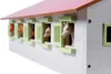 Kids Globe Spielzeug-Pferdestall mit 9 Boxen 1:32 Rosa Produktbild-Vorschau 12