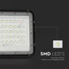 V-TAC VT-80W Faro led nero con pannello solare 10W e Anteprima dell’immagine prodotto 12