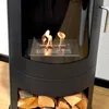 GLOW FIRE Ethanol Kamin 'Bergen' | Ethanolofen in schwarz Produktbild-Vorschau 3