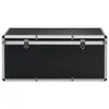 vidaXL Valises de rangement 3 pcs. noir aluminium Voir les images du produit 4