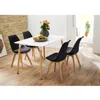Sedia MARK nera x 4 Anteprima dell’immagine prodotto 12