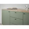 Wohnzimmer Sideboard, 160cm in Eiche mit grün AVEZZANO-61 Produktbild-Vorschau 3