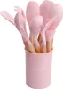 Rosa Küchenutensilien-Set – 12-teiliges Kochutensilien-Set Produktbild-Vorschau 1