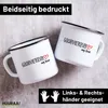 Huuraa Emaille Tasse Golden Retriever my love 300ml Vintage Produktbild-Vorschau 2