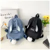 Mode Kinder Schultaschen Hase tragbare Rucksäcke Kinder Produktbild-Vorschau 10