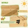 PawHut Schildkrötenhaus aus Holz, Schildkrötengehege mit Produktbild-Vorschau 6