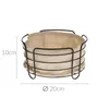 Lebensmittelkorb Brotkorb Ø 25 cm beige - Secret de Gourmet Produktbild-Vorschau 4