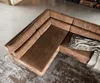 DELIFE Wohnlandschaft Elio XL 400x185 cm Mikrofaser Vintage Produktbild-Vorschau 5