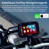 5 Zoll wasserdichtes CarPlay Navi für Motorrad mit Dual Produktbild-Vorschau 5