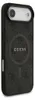 A black and gray Guess phone case with the Guess logo in the center. Podgląd zdjęcia produktu