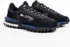 A pair of black Lacoste sneakers shown from a diagonal angle on a white background. Produktbild-Vorschau