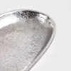 HOMLA Taca dekoracyjna GIRONA podłużna srebrna 39x12x3 cm Podgląd zdjęcia produktu 4