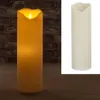 Cepewa LED Kerze outdoor XXL creme-weiß 6/18h Timer 13x40cm Produktbild-Vorschau 2