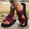 1 Paar Damen-Sandalen in Übergröße, rutschfeste Sohle, Produktbild-Vorschau 10