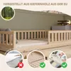 Crazy Pine Kinderbett 100x200 cm – Massives Montessori Produktbild-Vorschau 5