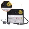 A black tire inflator with gauges and a car adapter. Produktbild-Vorschau