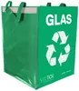 Taška na tříděný odpad SORT EASY GLAS DE, 30x30x40cm, 36l Náhled obrázku produktu 4