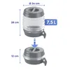 Getränkespender mit Zapfhahn Fassungsvermögen ca. 7,5 Liter Produktbild-Vorschau 6