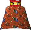 A Lego Ninjago themed duvet cover and pillowcase set. Produktbild-Vorschau
