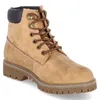 A single tan boot is shown against a white background. Produktbild-Vorschau