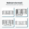 IvoQ ohrádka pro štěňata – výběh pro psy – 8 panelů – výška Náhled obrázku produktu 5