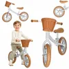 Odrážedlo Trike Fix Balance s košíkem hnědé Náhled obrázku produktu 1