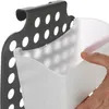 COM-FOUR® Duschkorb mit 2 Fächern, Duschgelhalter mit Haken Produktbild-Vorschau 4