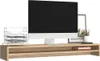 vidaXL Stojan na monitor Sonoma dub 100x24x13 cm výrobek z Náhled obrázku produktu 3