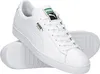 A pair of white Puma Basket Classic XXI sneakers are shown from a slightly elevated side angle, with one shoe placed in front of the other. Produktbild-Vorschau