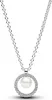 Pandora Collier Pearl&Pavé 393165C01-45 Silber Produktbild-Vorschau 1