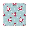 MuchoWow® Mauspad Mousepad Weihnachtsmann - Schneeflocke - Produktbild-Vorschau 1