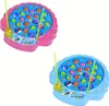 Two fishing game toys, one pink and one blue, are displayed against a white background. Náhľad obrázku produktu