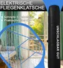 3X Elektrische Fliegenklatsche Doppeltes Sicherheitsnetz Produktbild-Vorschau 2
