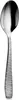 A single silver spoon with a textured handle is shown against a white background. Produktbild-Vorschau