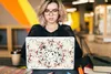 MuchoWow® Laptop Aufkleber Sticker Cover Abstrakt - Hund - Produktbild-Vorschau 5
