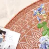 Volero - Outdoor Teppich Rund - Summer Azteca Terracotta - Produktbild-Vorschau 4
