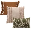 Dutch Decor Dekokissen-Set Desert Leaves 45x45 cm Grün Produktbild-Vorschau 1