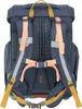 The back of a backpack is shown against a white background. Voir les images du produit