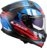 LS2 Integralhelm FF811 Vector II Carbon XL Blau / Rot Produktbild-Vorschau 6