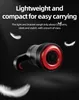 Rockbros Q5 black rear bicycle light with intelligent STOP Podgląd zdjęcia produktu 17