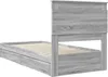 Aufbewahrungsbett Graues Sonoma 75 x 190 cm Holzwerkstoff Produktbild-Vorschau 10