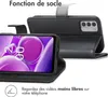 imoshion Luxe Bookcase pour le Nokia G42 - Noir Voir les images du produit 4