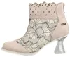 Laura Vita Damen Stiefelette aus Leder mit floral Produktbild-Vorschau 8