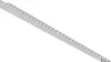 A single, long, thin metal profile with perforated edges, shown diagonally against a white background. Produktbild-Vorschau