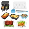 HOMGEN Air Fryer Zubehör, 6-teilig, Heißluftfritteuse, für Produktbild-Vorschau 1